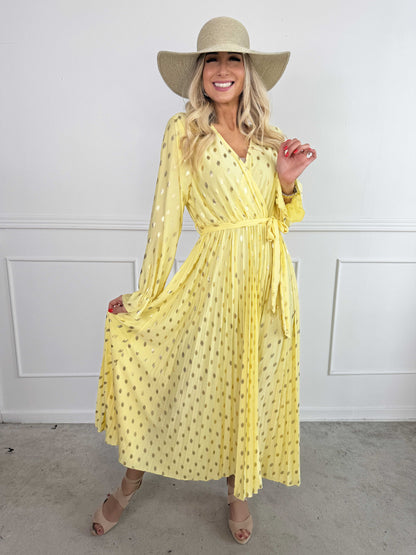 Robe Goldie + ceinture en taille en Cadeau