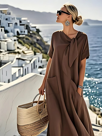 Robe Ella Élégant avec Poches