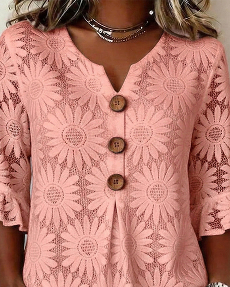 Chemise Fleurie