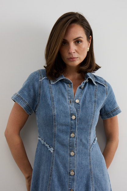 Robe En Denim Lola
