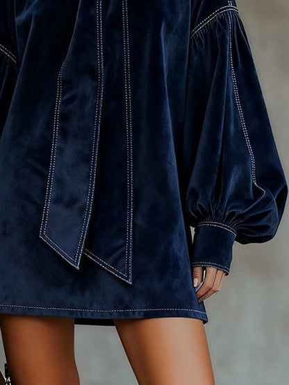 Mini-robe Sansa En Velours