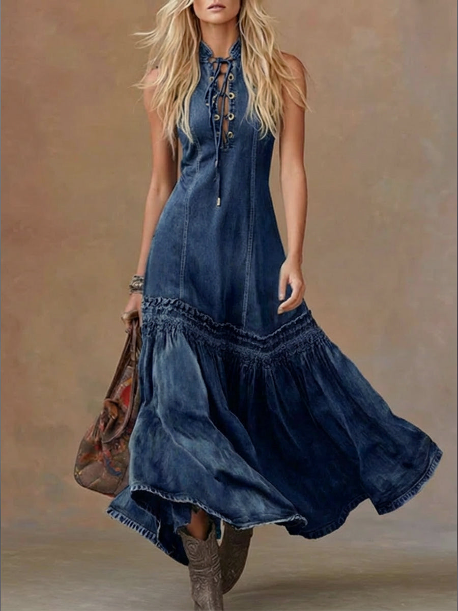 Robe En Denim Maya