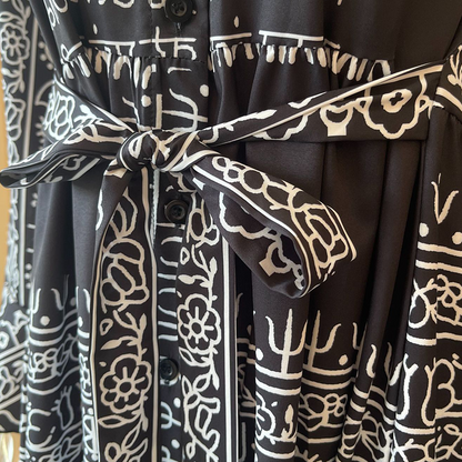 Robe Sarah en Coton Élastique Confort