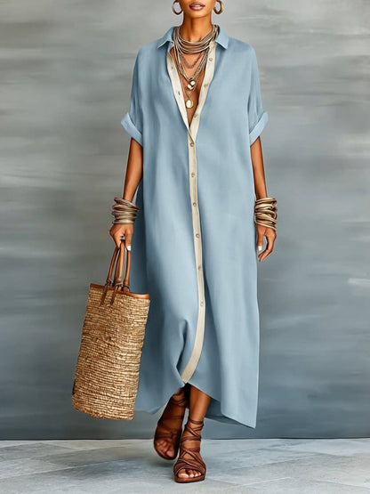 Robe Priscilla en Lin