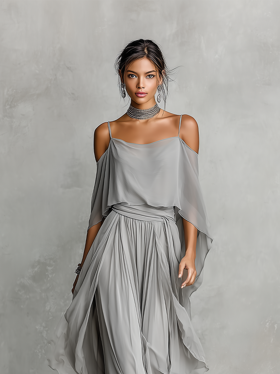 Ensemble Melany En Mousseline