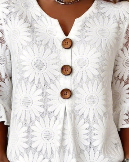 Chemise Fleurie