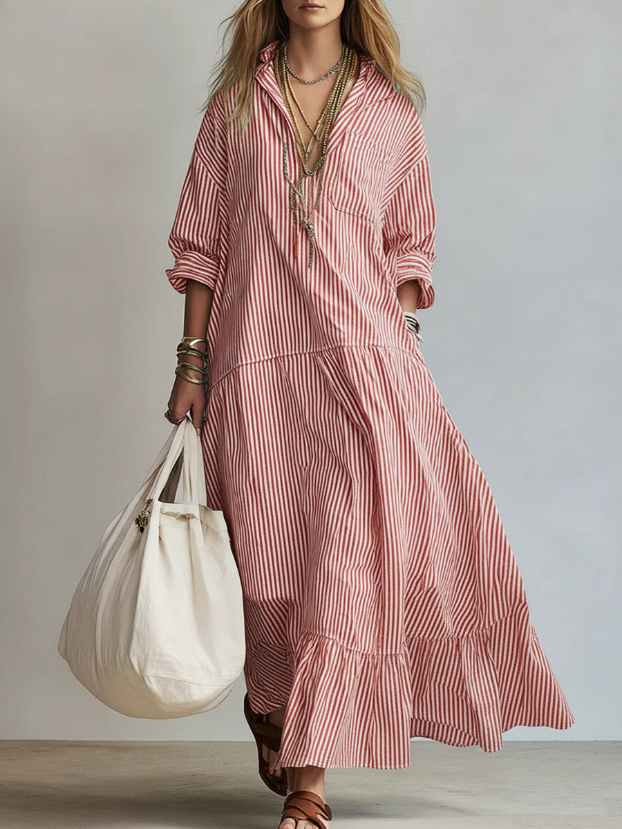 Robe Samantha à Rayures