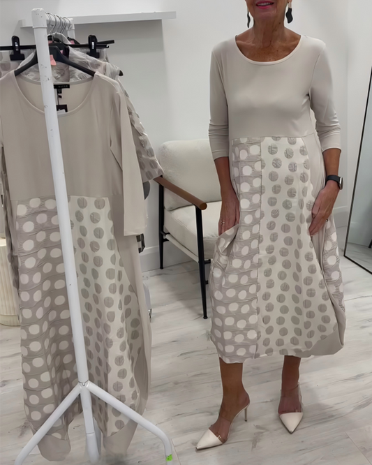Robe Siria avec pois