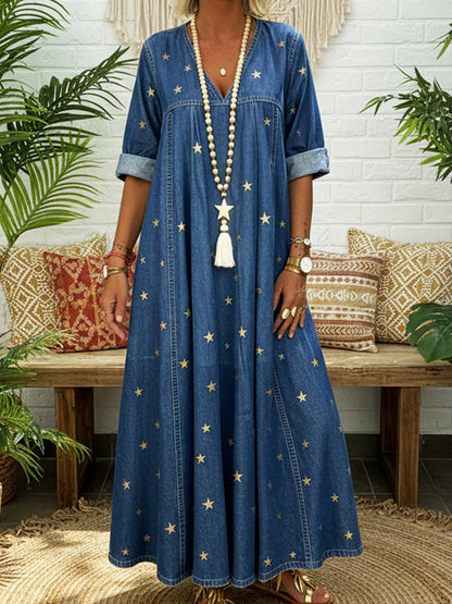 Robe Denim Stelle