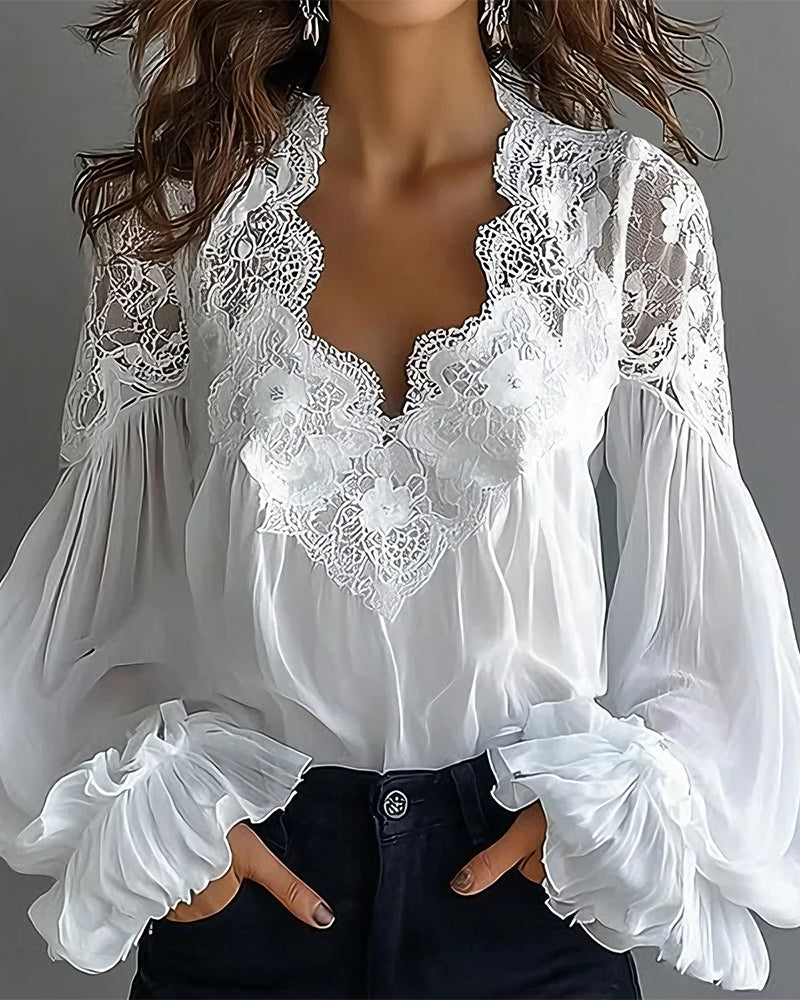 Chemise Élégance en Coton et viscose