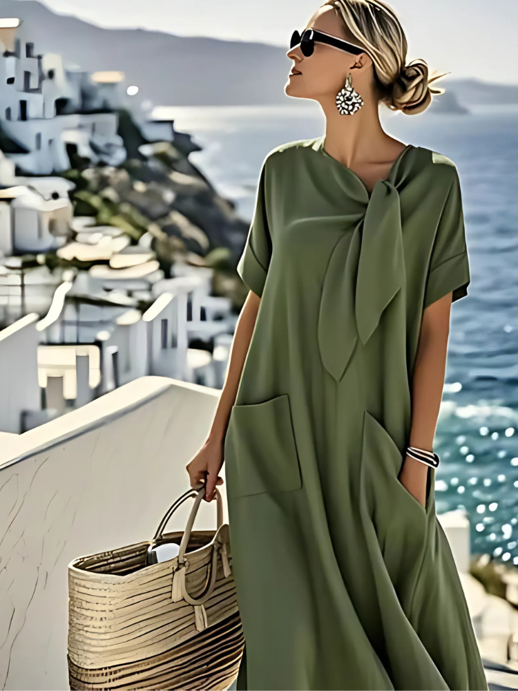 Robe Ella Élégant avec Poches
