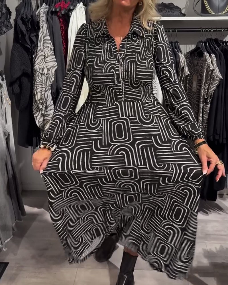 Robe Élégant Lines