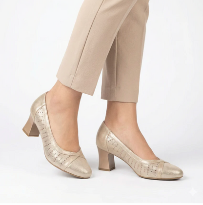 Mocassin Lucia avec Talon Confortable