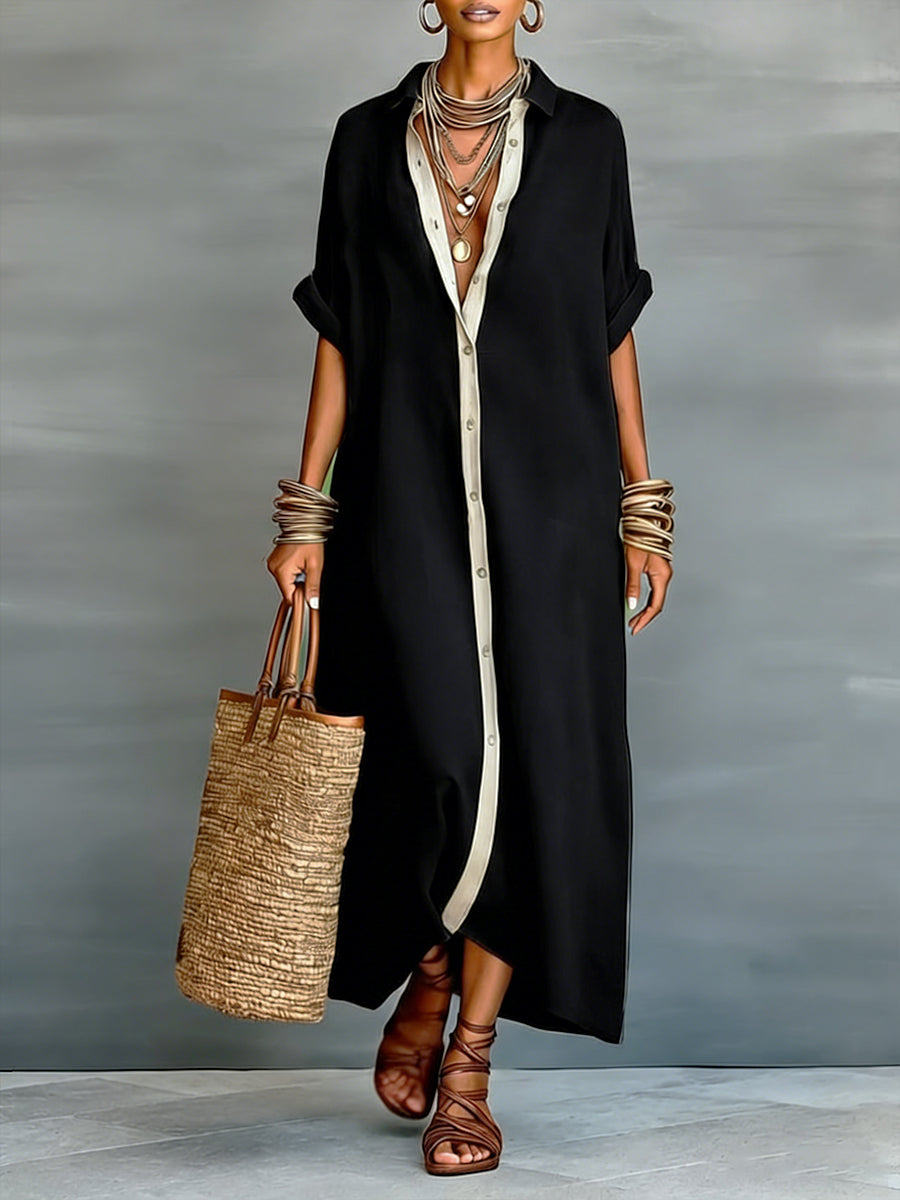 Robe Priscilla en Lin