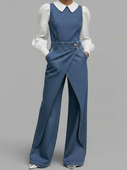 Combinaison Denim Ample