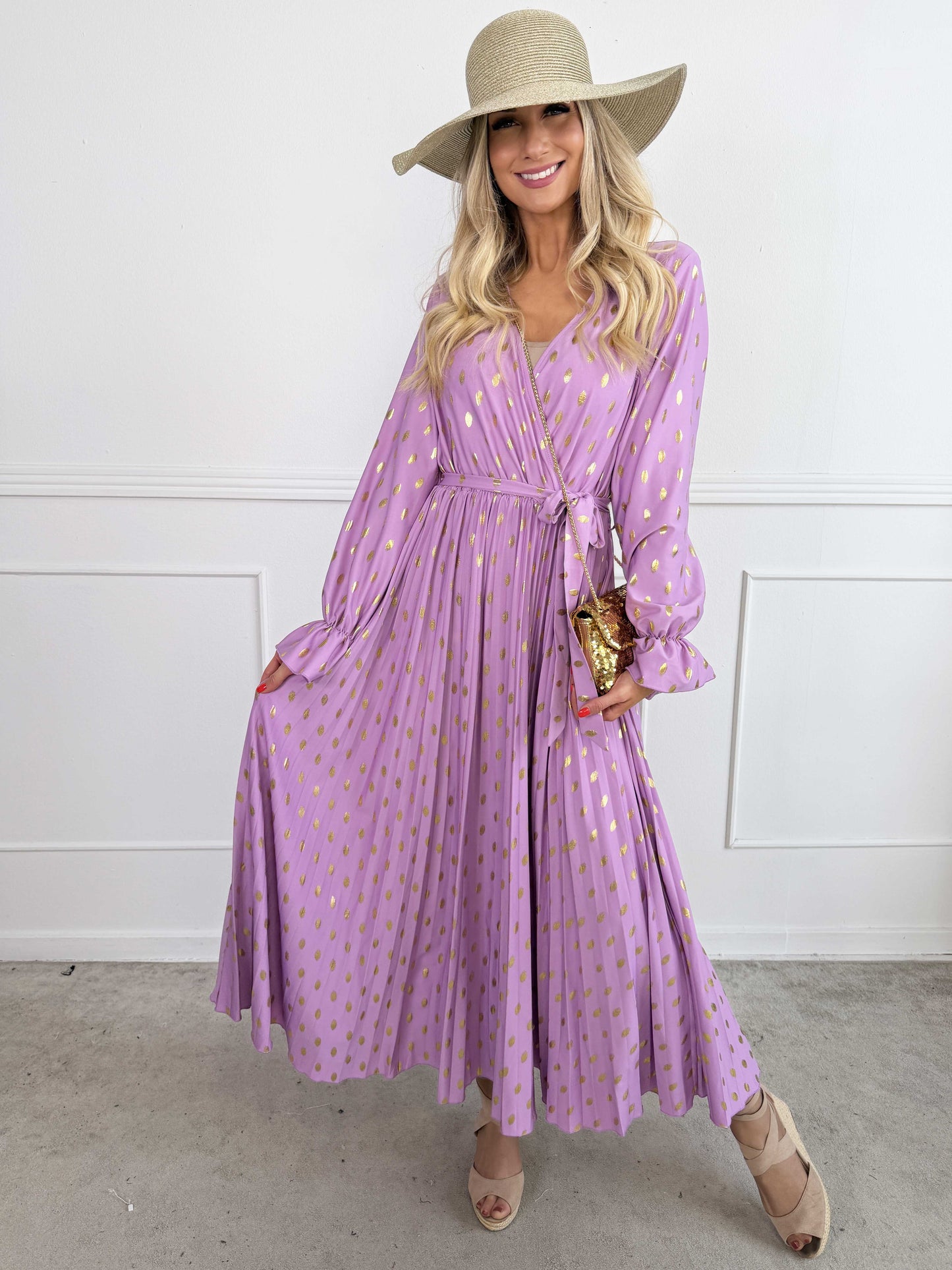 Robe Goldie + ceinture en taille en Cadeau