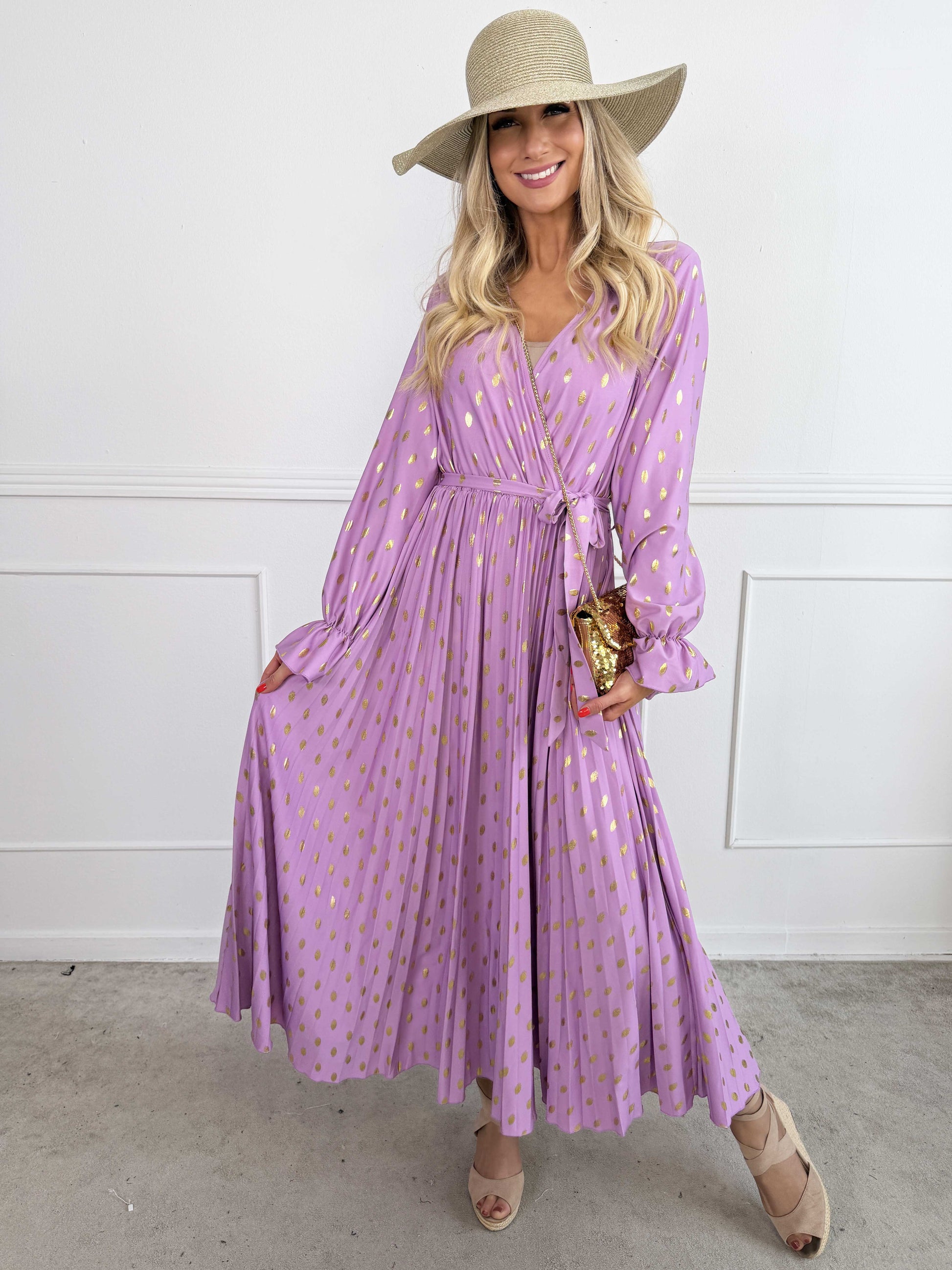 Robe Goldie + ceinture en taille en Cadeau