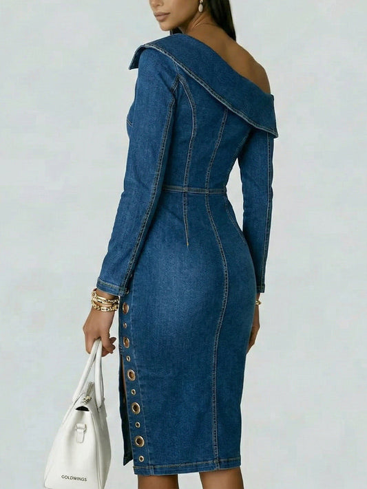 Robe en Denim