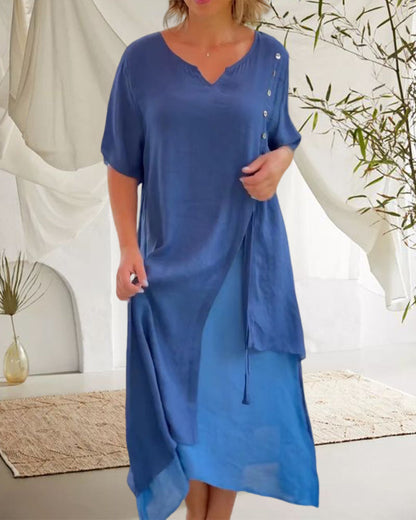 Robe Zaira avec Boutons