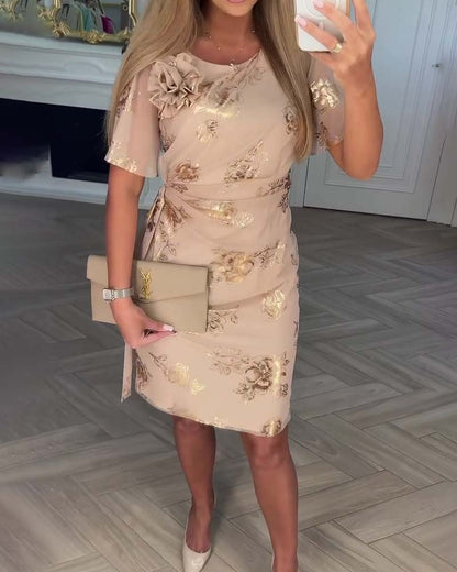 Robe Bronze Chic