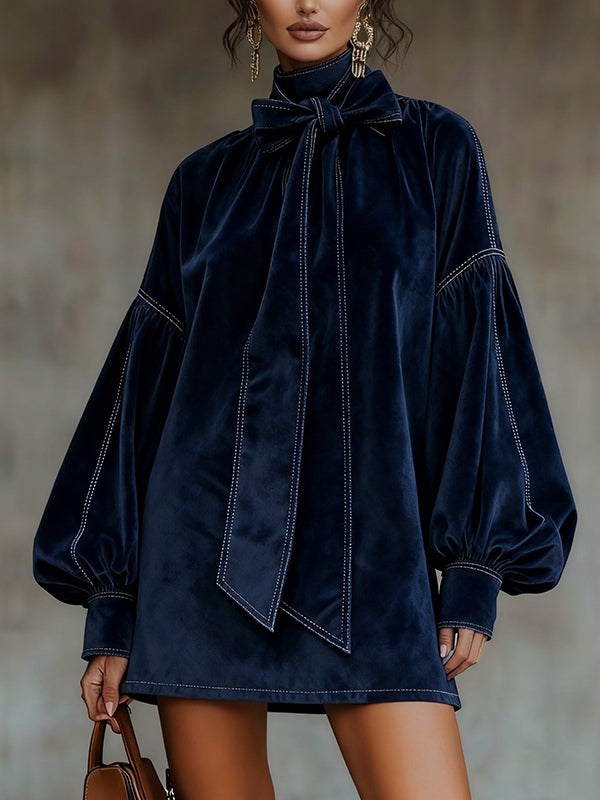 Mini-robe Sansa En Velours