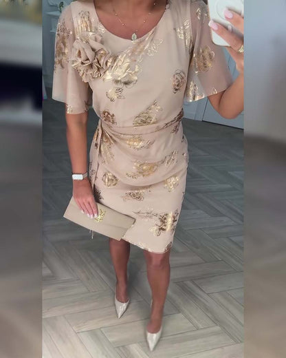 Robe Bronze Chic