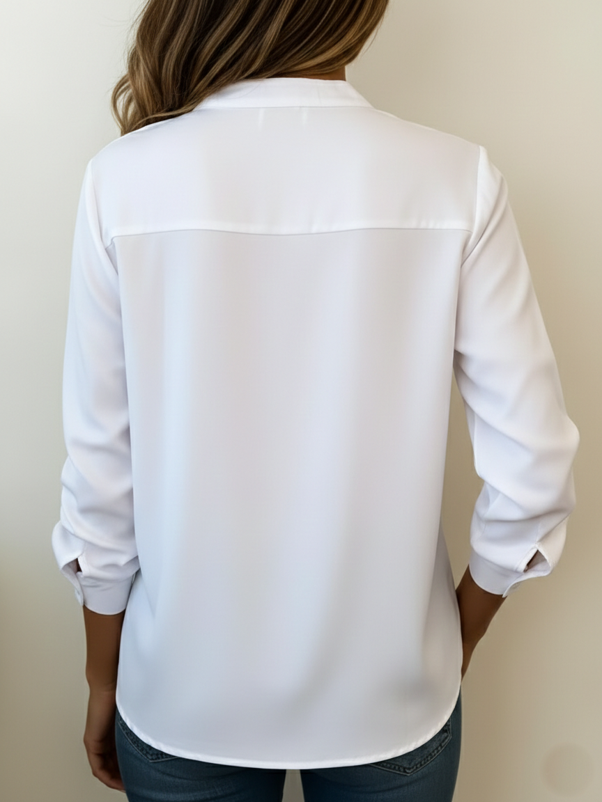 Maille Décontracté Blanc