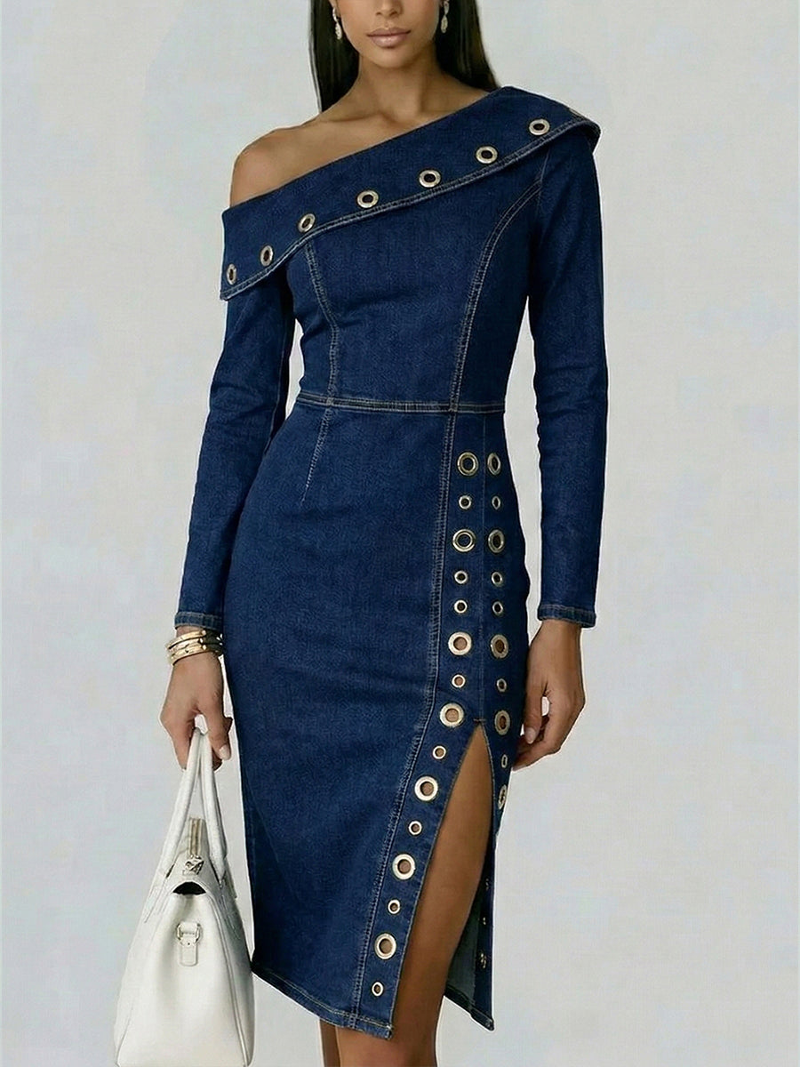 Robe en Denim