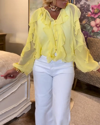 Chemise Volant Paloma