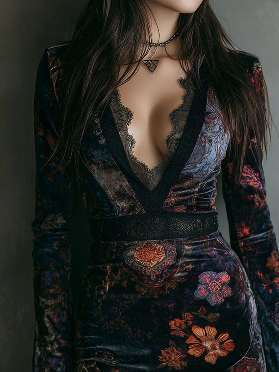 Mini Robe Velours
