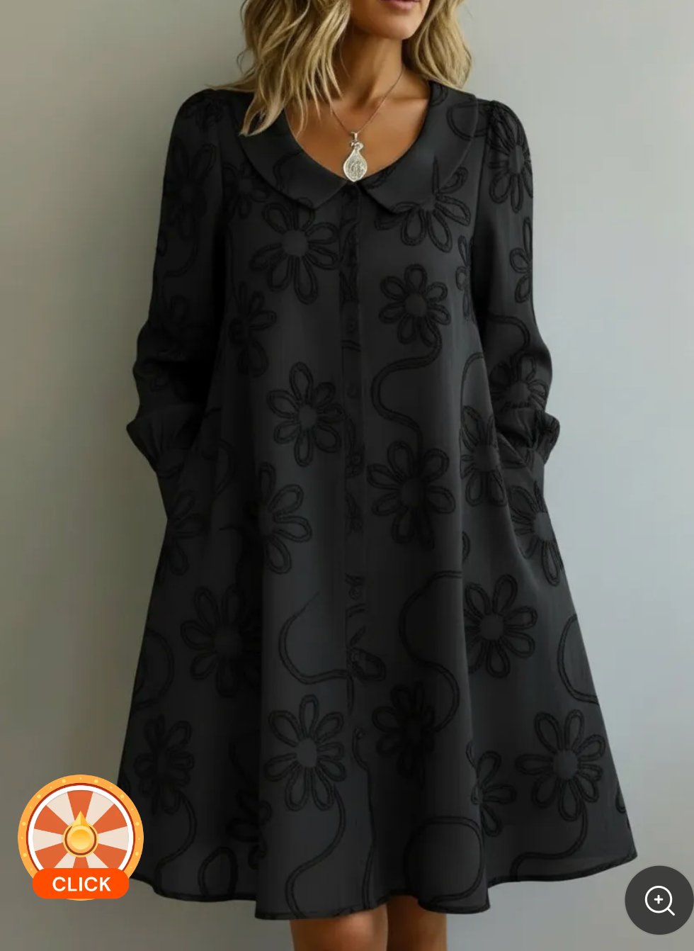 Robe magic Fleurs en 3 Coloris