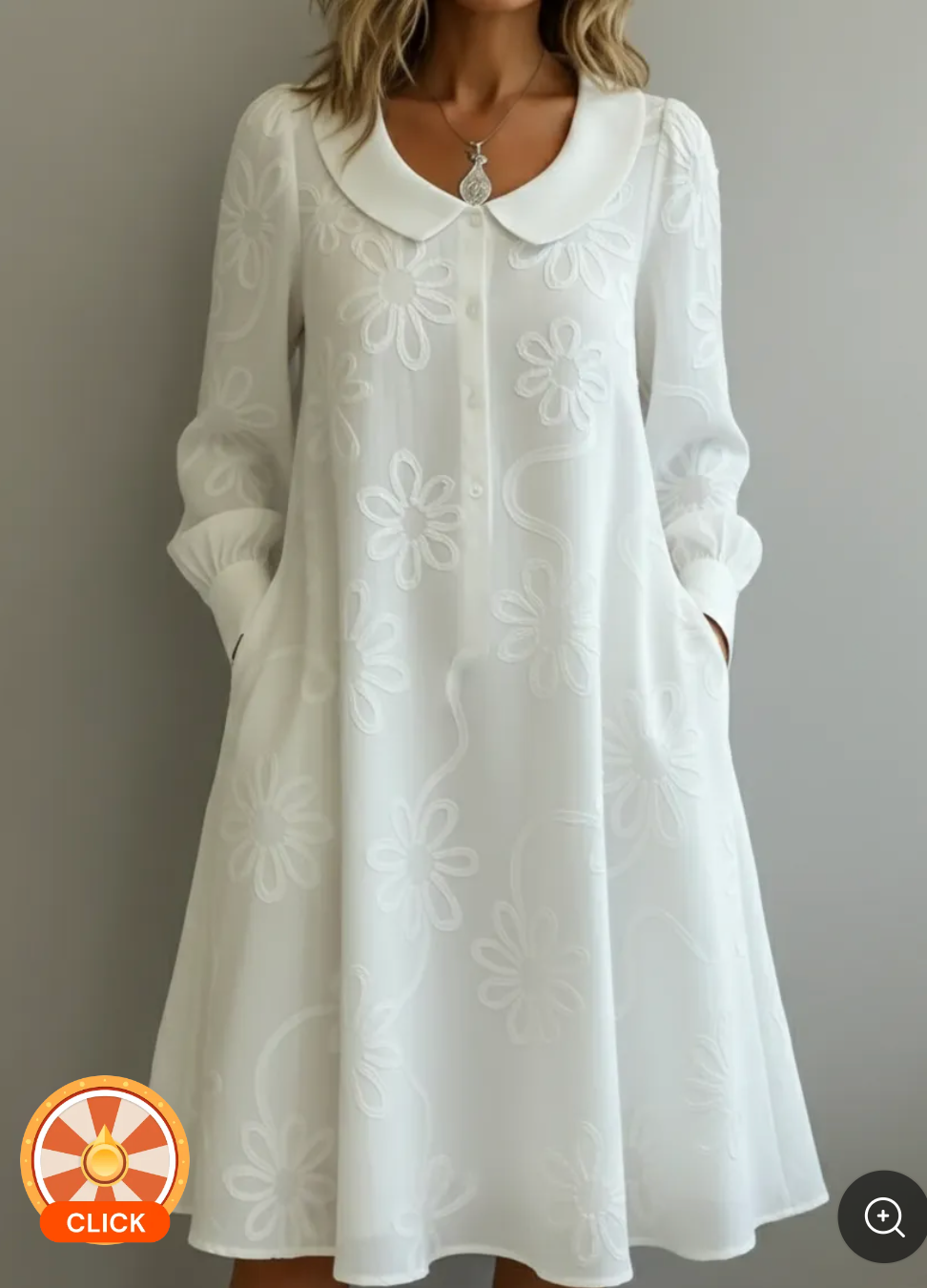 Robe magic Fleurs en 3 Coloris