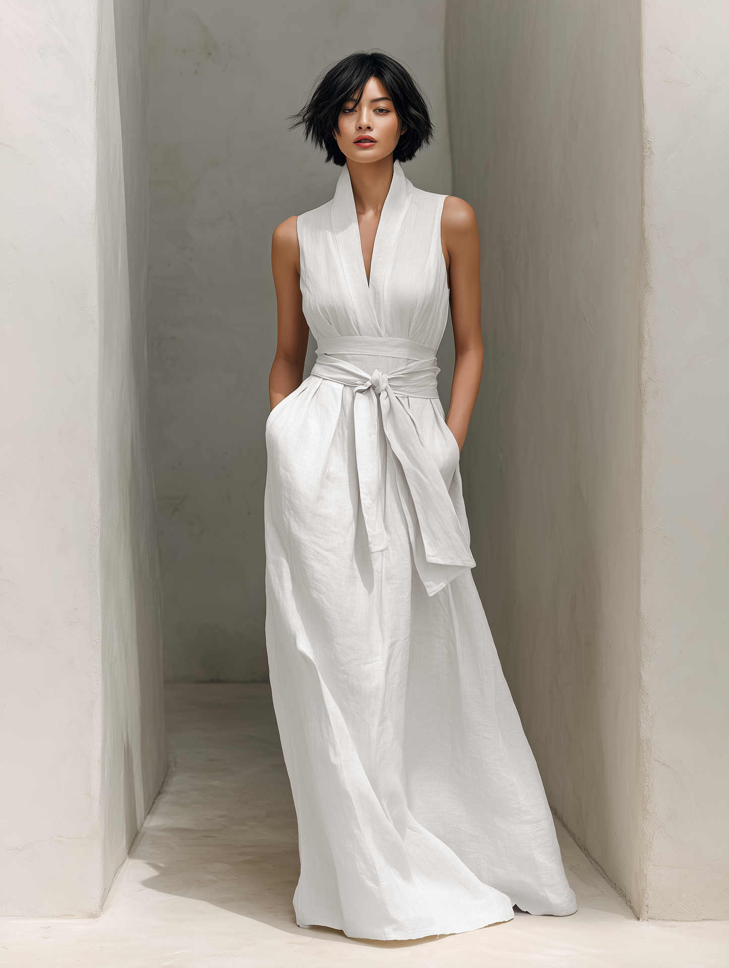 Robe Perle Blanc