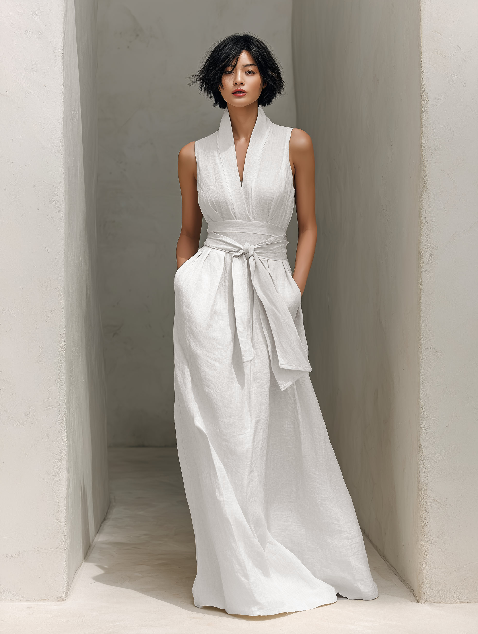Robe Perle Blanc