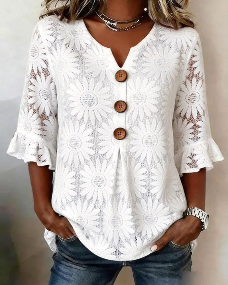 Chemise Fleurie