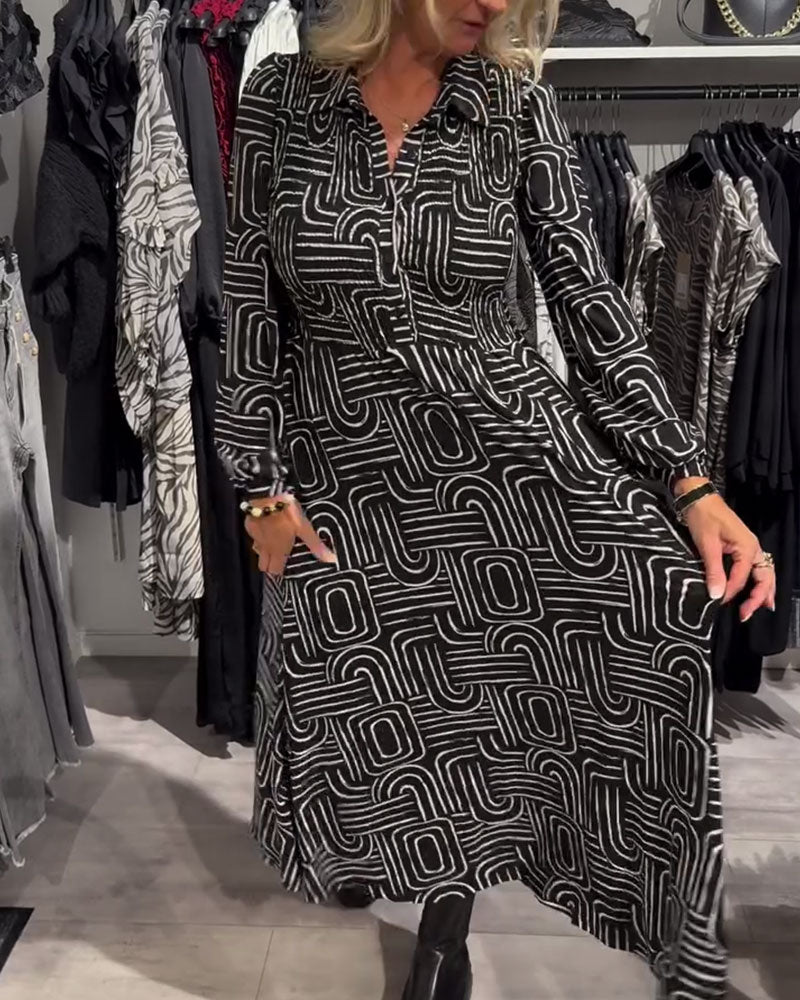 Robe Élégant Lines