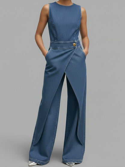 Combinaison Denim Ample