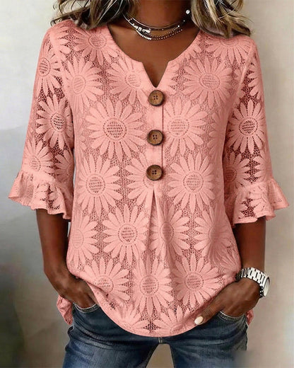 Chemise Fleurie