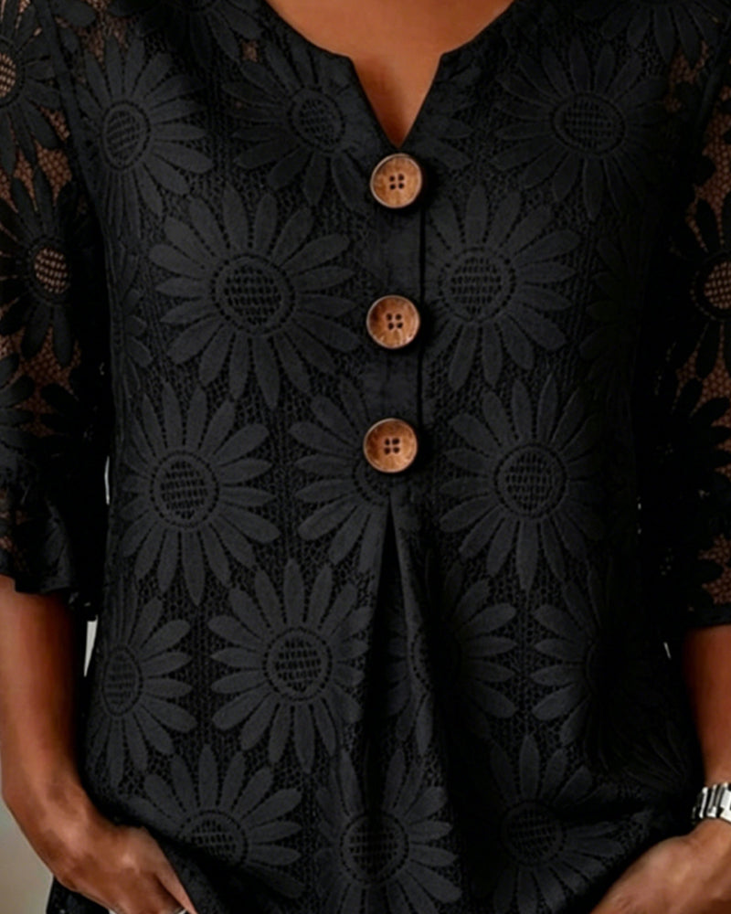 Chemise Fleurie