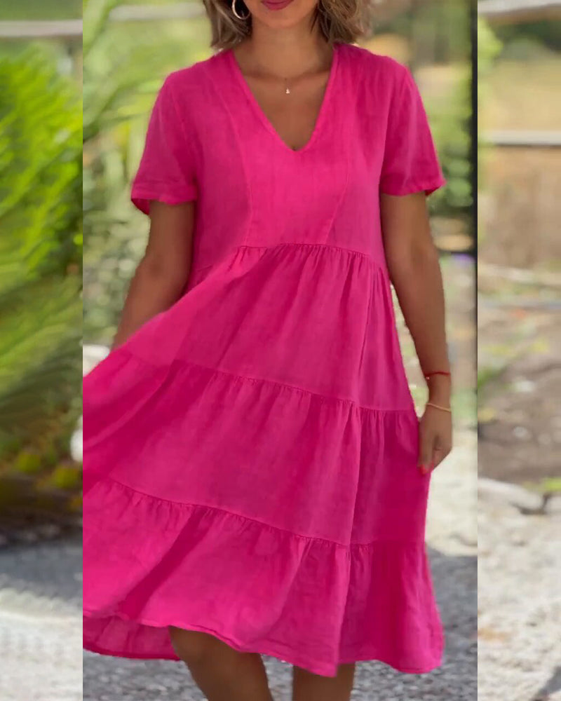Robe Serena en Coton et Lin