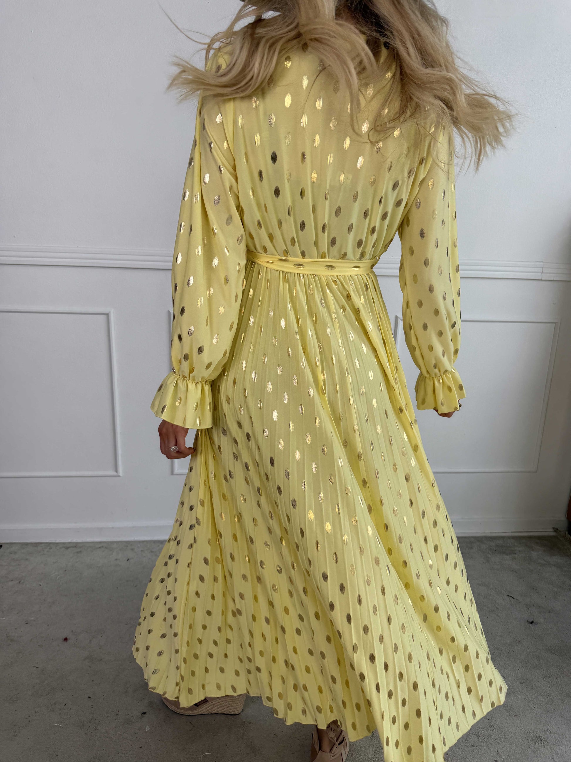 Robe Goldie + ceinture en taille en Cadeau