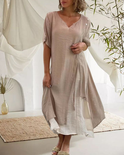 Robe Zaira avec Boutons