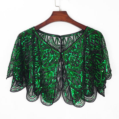 Cape Brillant avec Robe en Cadeau