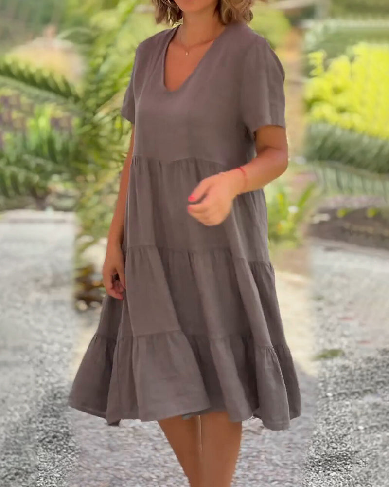 Robe Serena en Coton et Lin