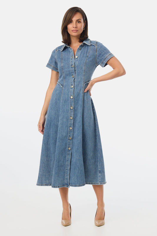 Robe En Denim Lola