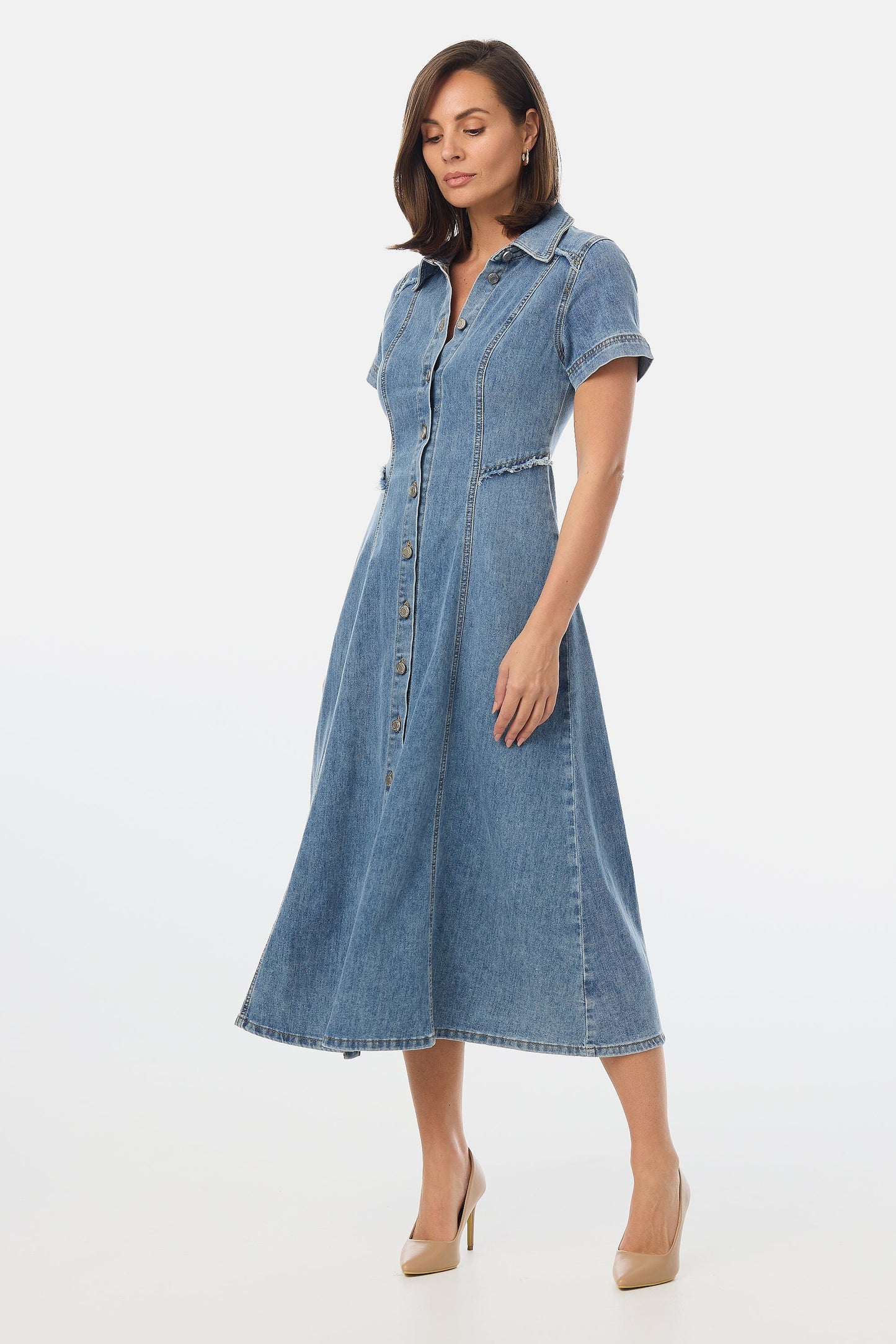 Robe En Denim Lola