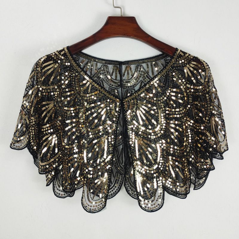Cape Brillant avec Robe en Cadeau