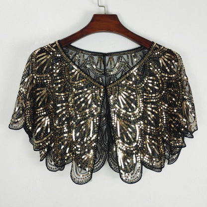 Cape Brillant avec Robe en Cadeau