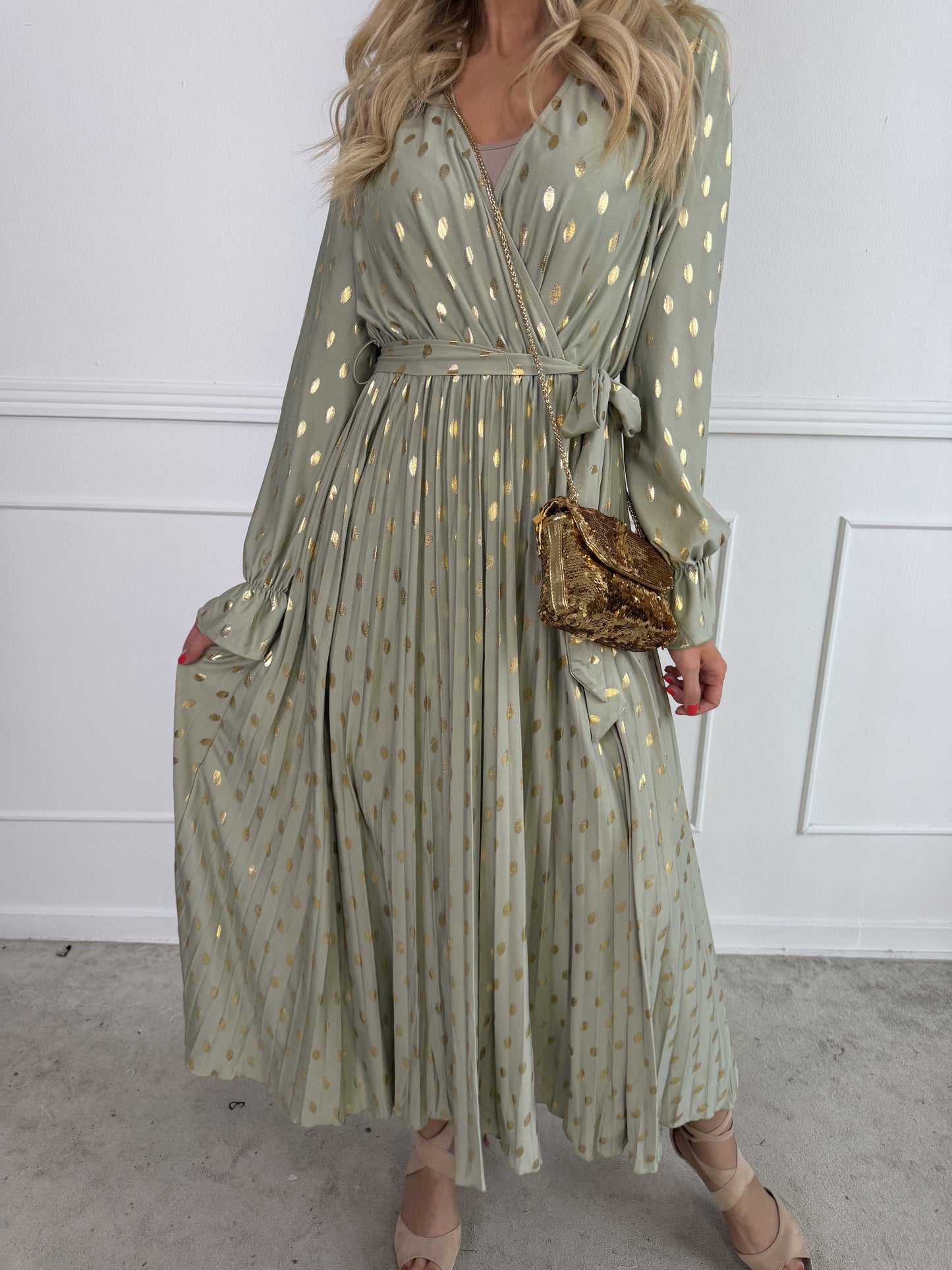 Robe Goldie + ceinture en taille en Cadeau