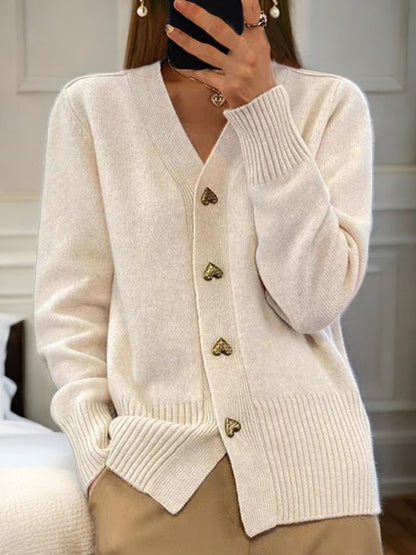 Petit pull avec détail Cœur Doré